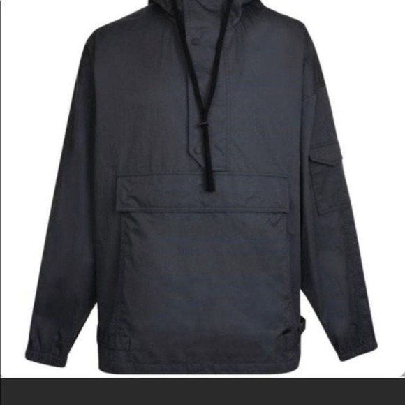 Hugo Boss Gray Bentrio Windbreaker Jacket